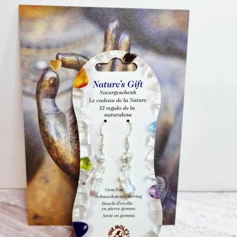 Opalni uhani za čustveno stabilnosti