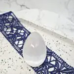 Selenit jajce za meditacijo in varnost